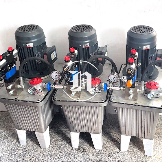 油箱帶積油槽鋁合金壓鑄液壓站